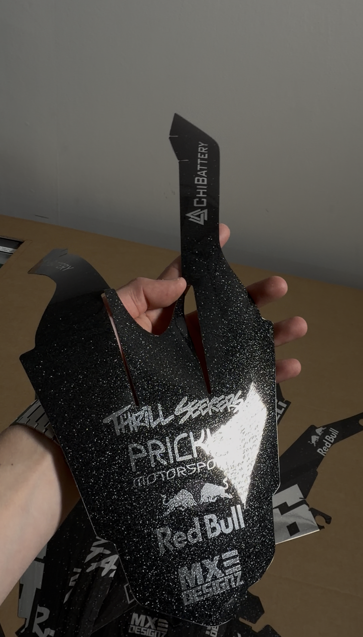 Full Custom Front Fender Decals